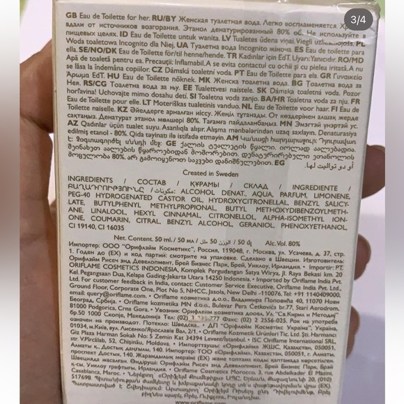 Oriflame perfume - Picture 3 of 4